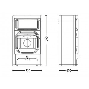Печь-Камин Austroflamm Heidi Back-5