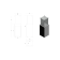 Газовый обогреватель PATIO/M/G31/37MBAR/CZ - черное стекло, с ручным управлением