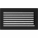 Вентиляционная решетка Черная с задвижкой (17*30) 30CX